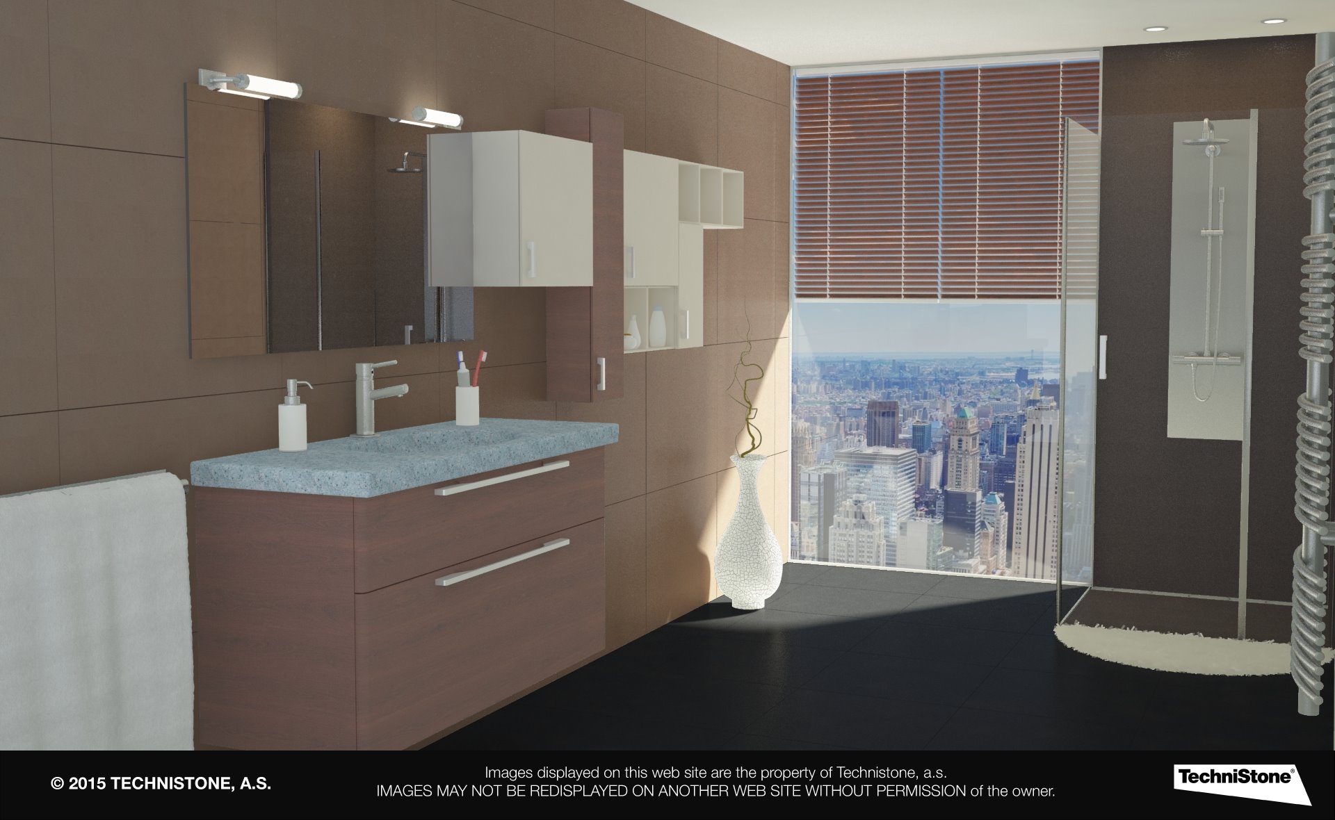 Modern bathroom