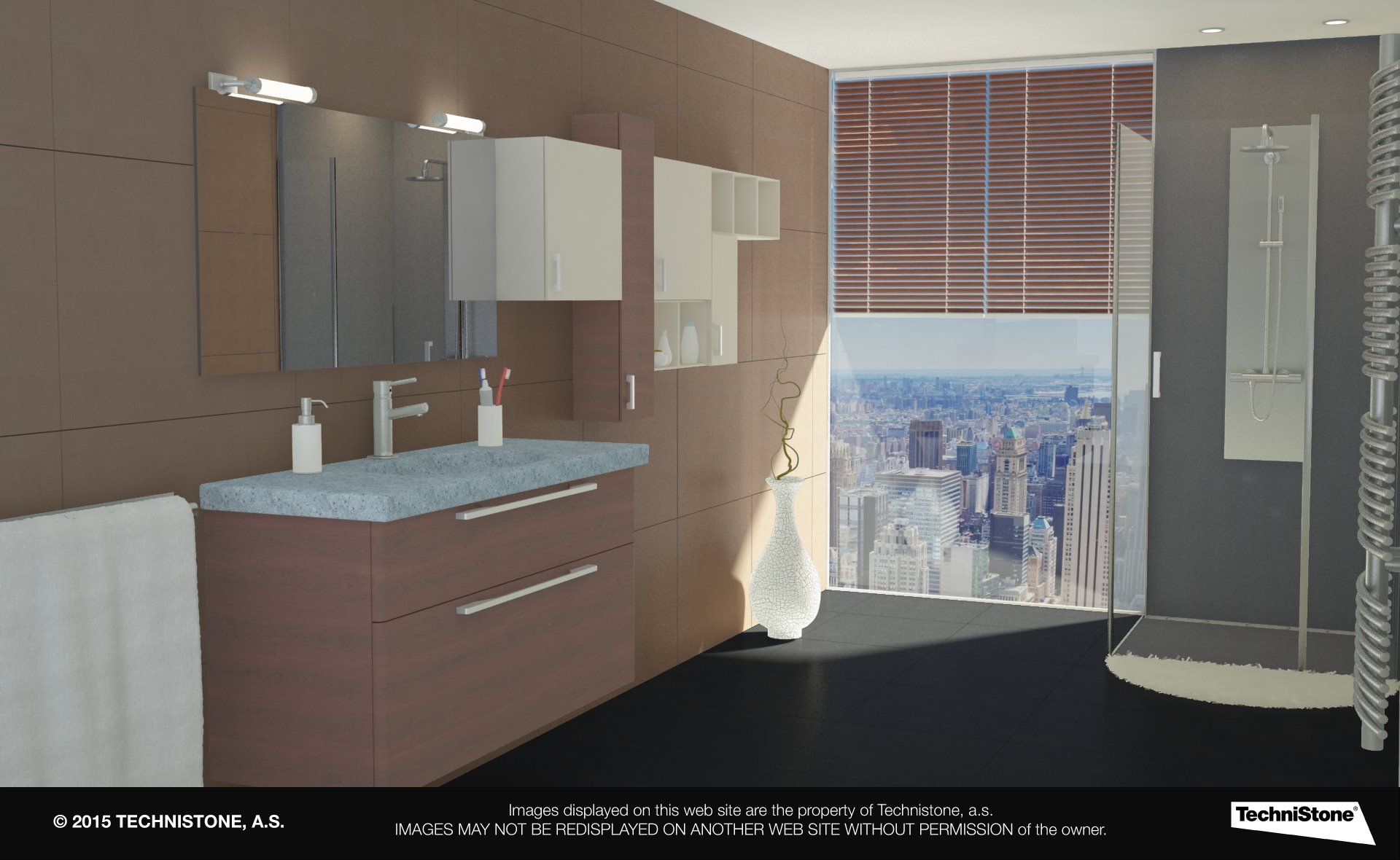 Modern bathroom