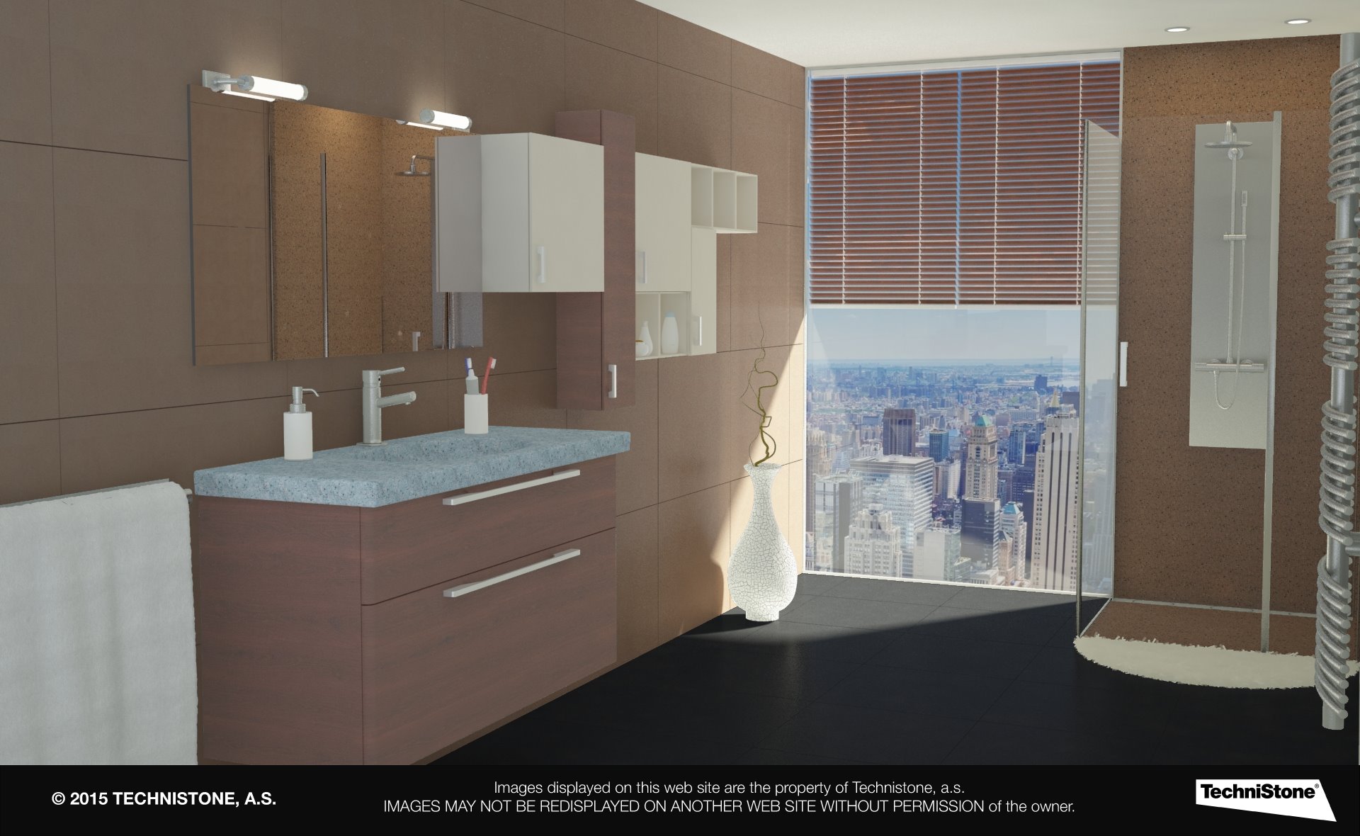 Modern bathroom