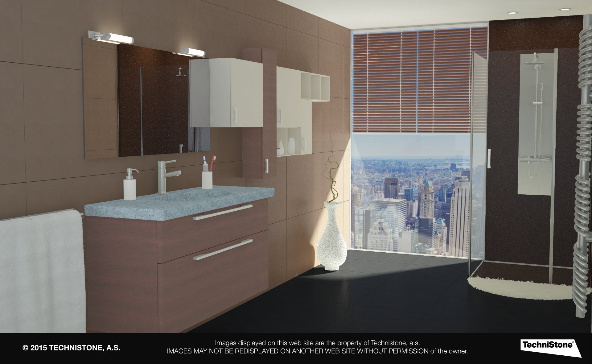Modern bathroom