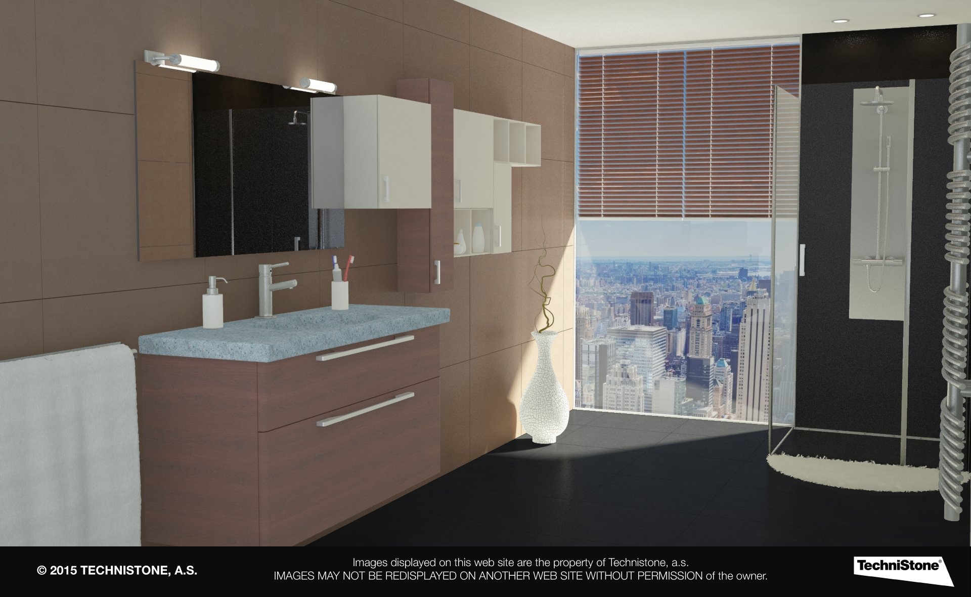 Modern bathroom