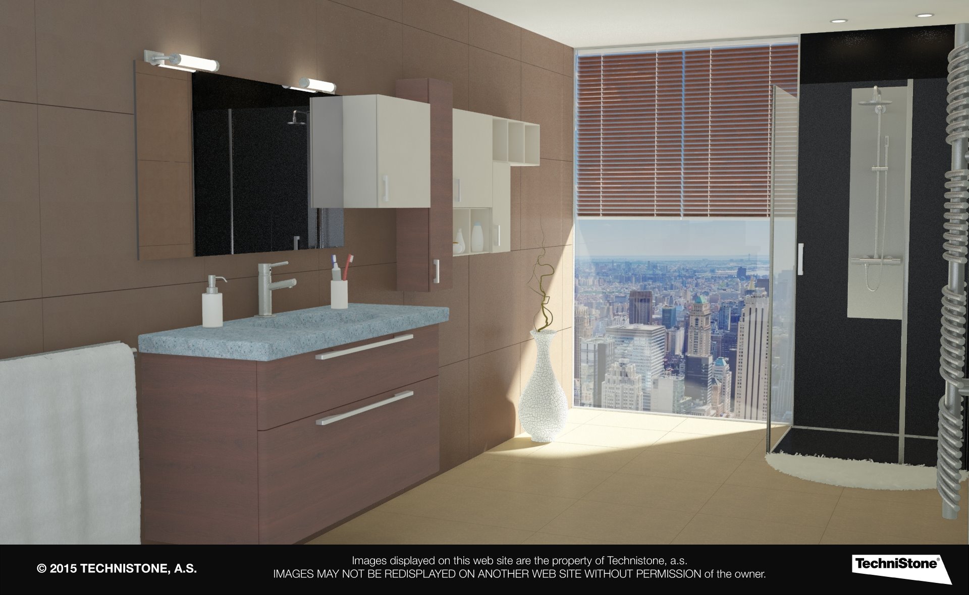 Modern bathroom