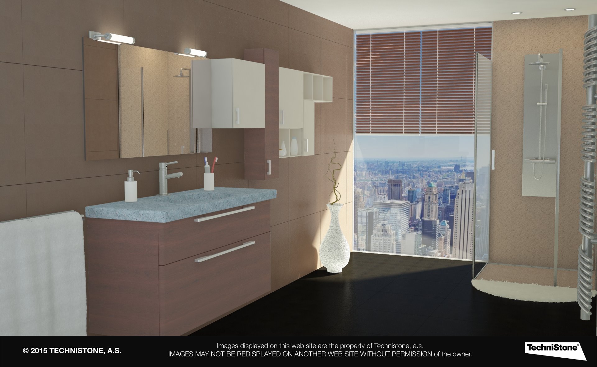 Modern bathroom