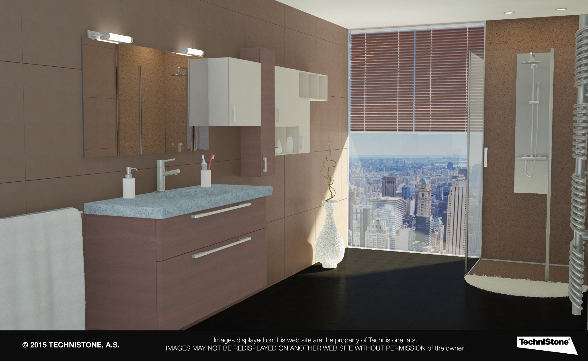 Modern bathroom