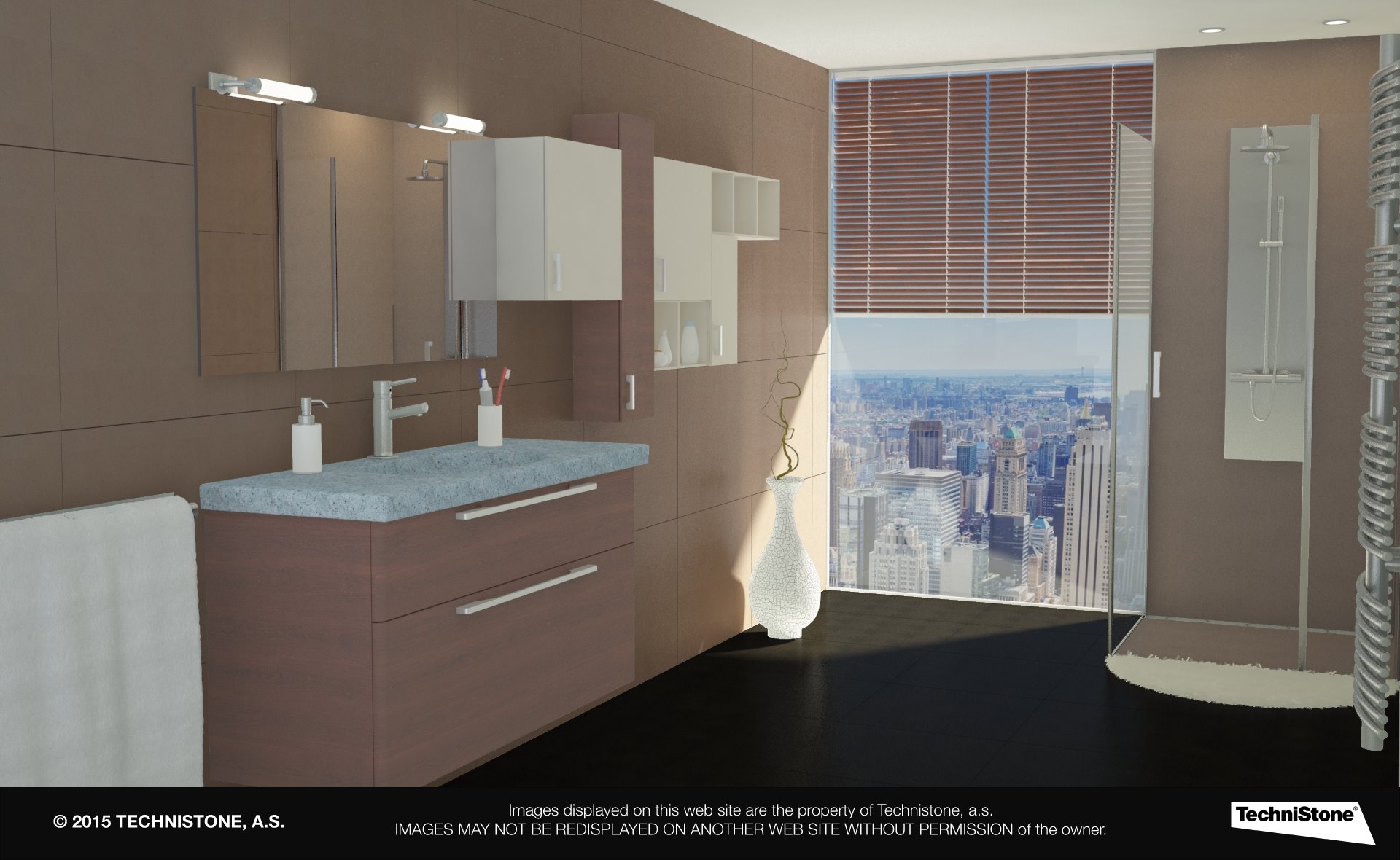 Modern bathroom
