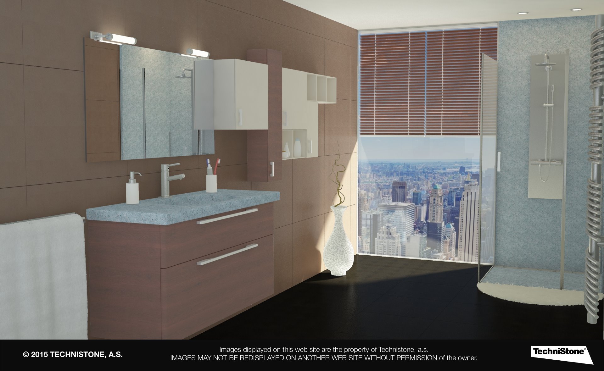 Modern bathroom