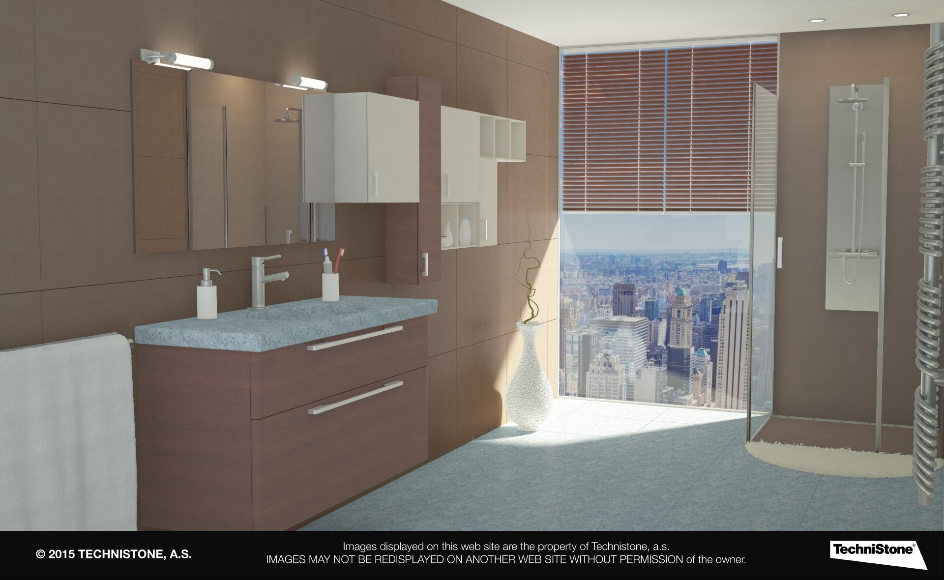 Modern bathroom