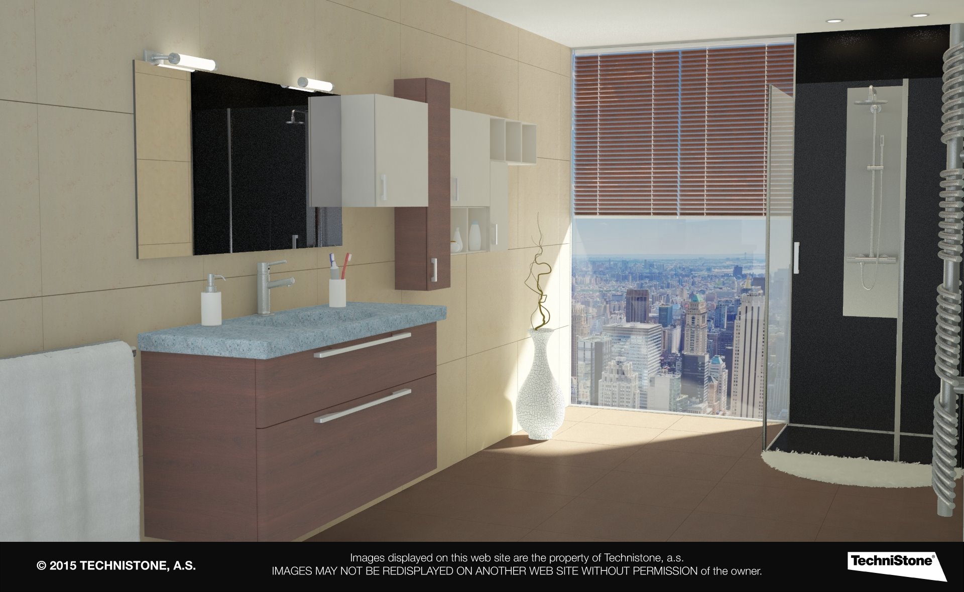 Modern bathroom