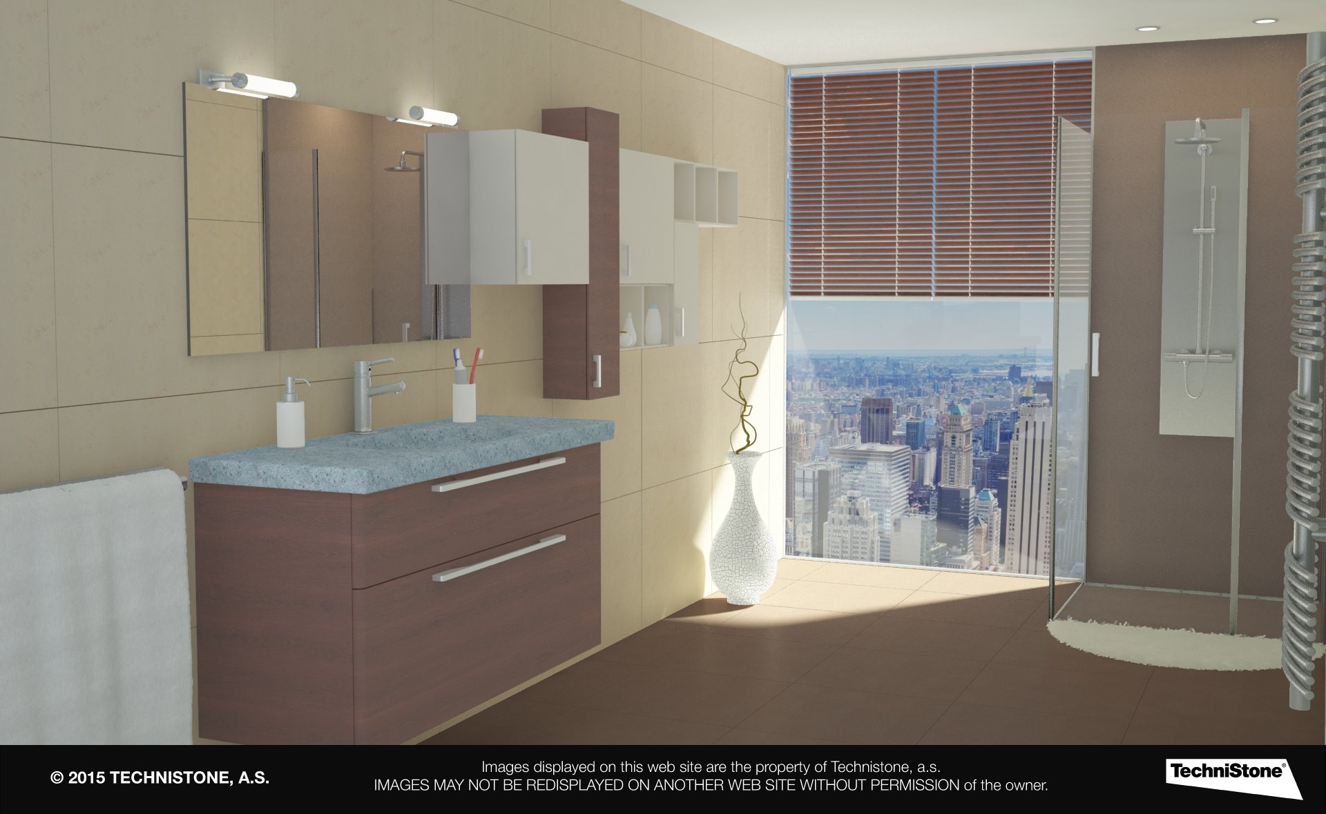 Modern bathroom