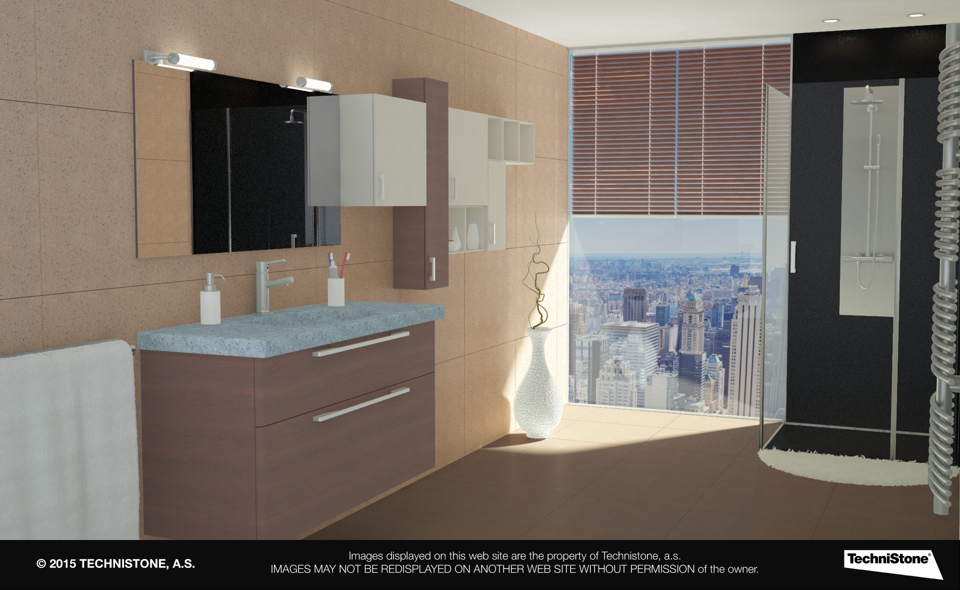 Modern bathroom