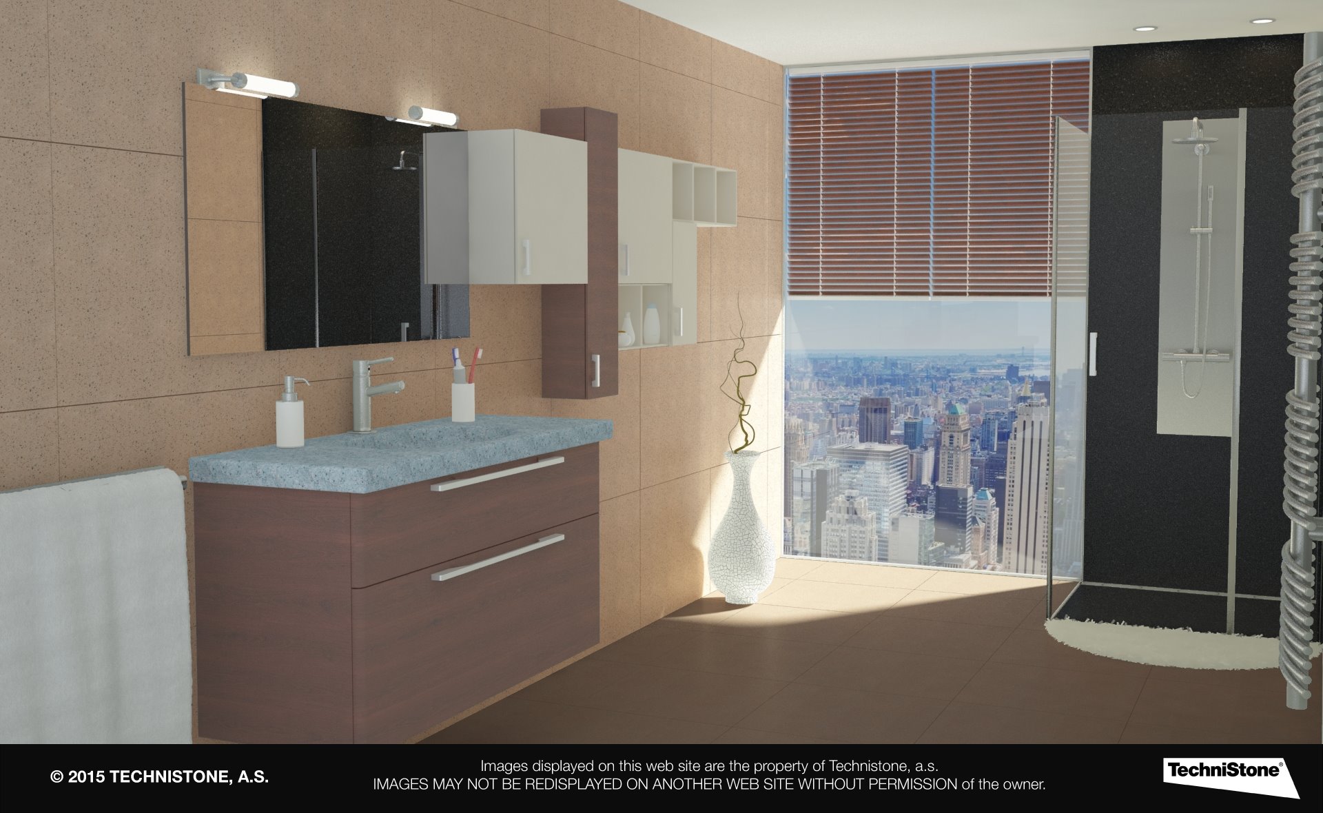 Modern bathroom