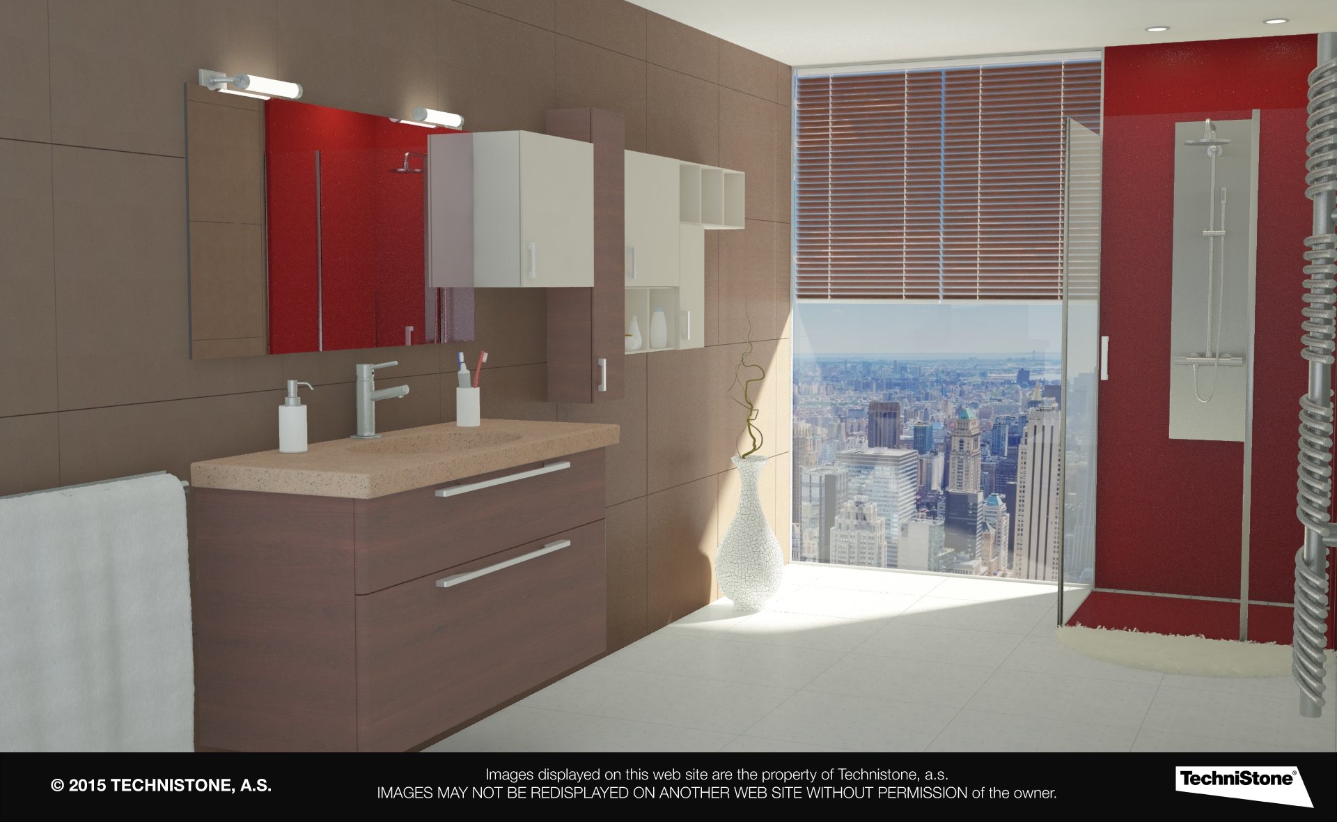 Modern bathroom