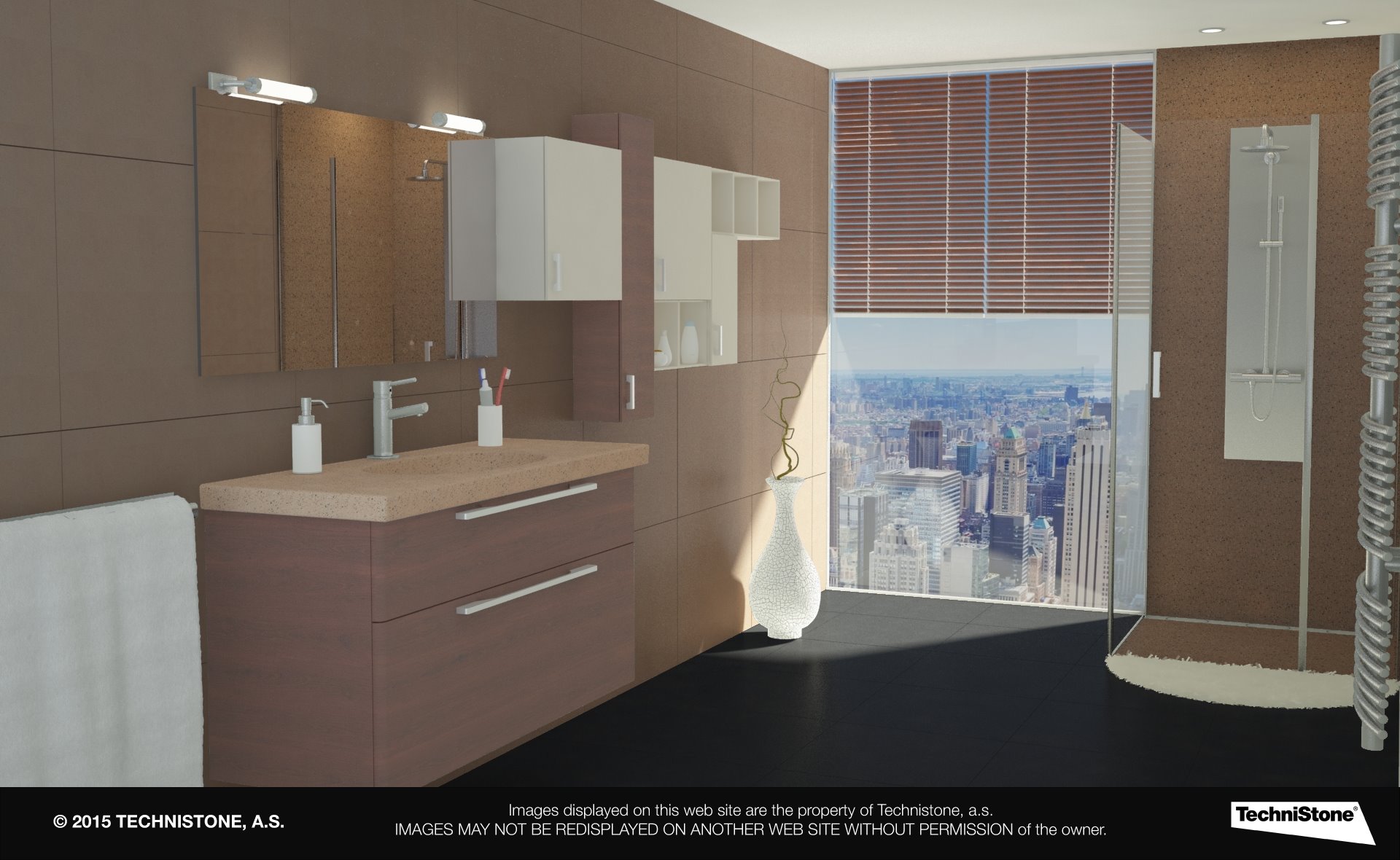 Modern bathroom