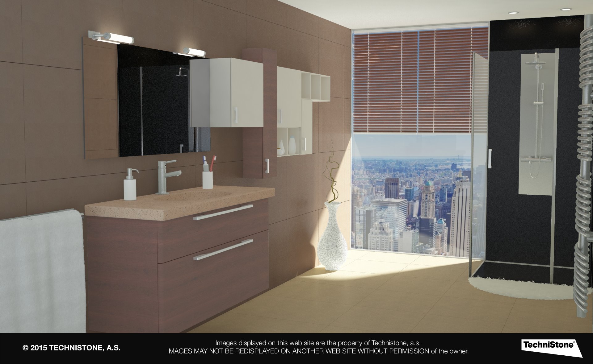 Modern bathroom