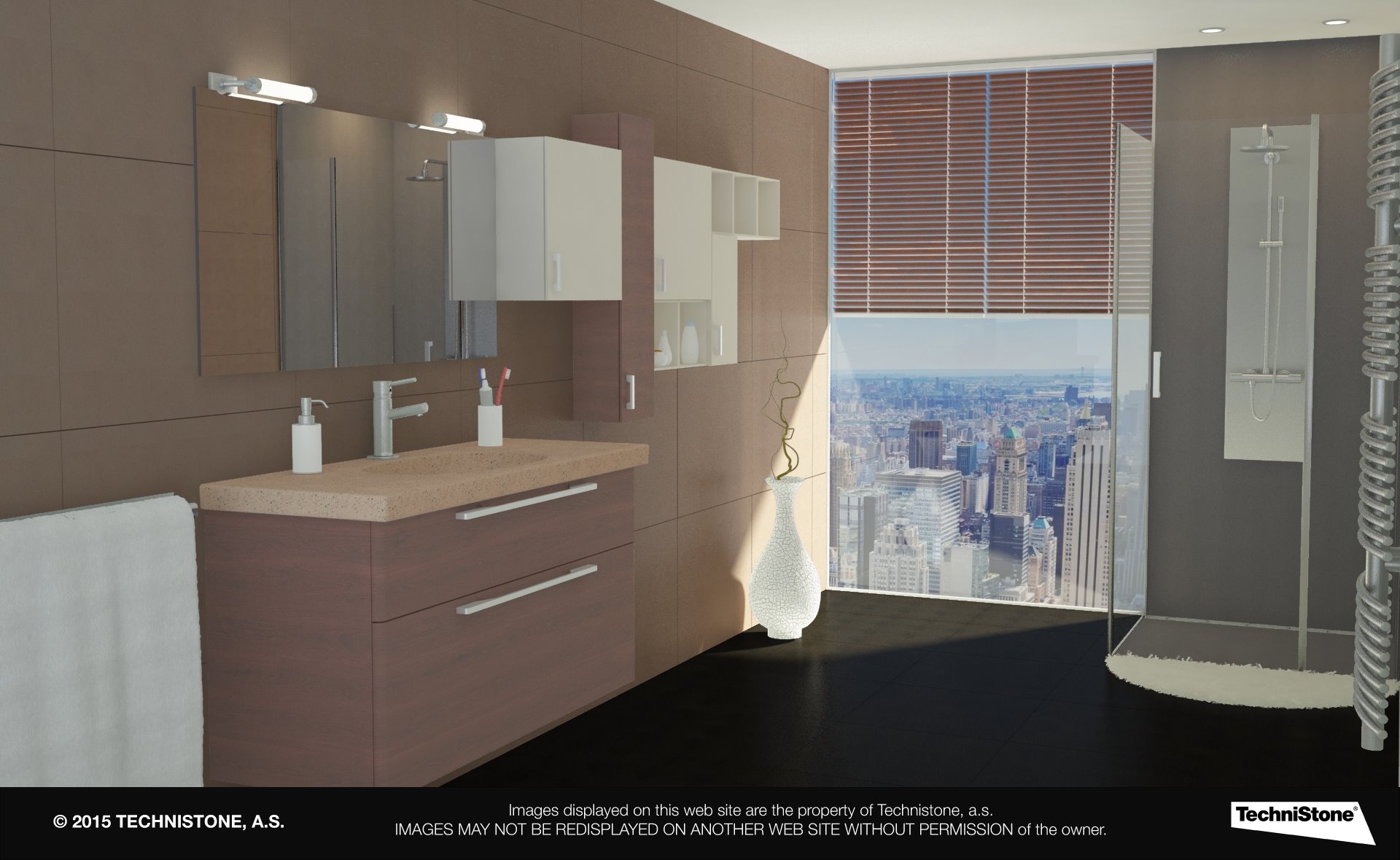 Modern bathroom