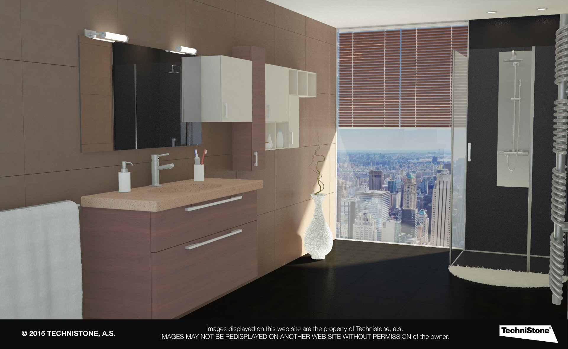 Modern bathroom