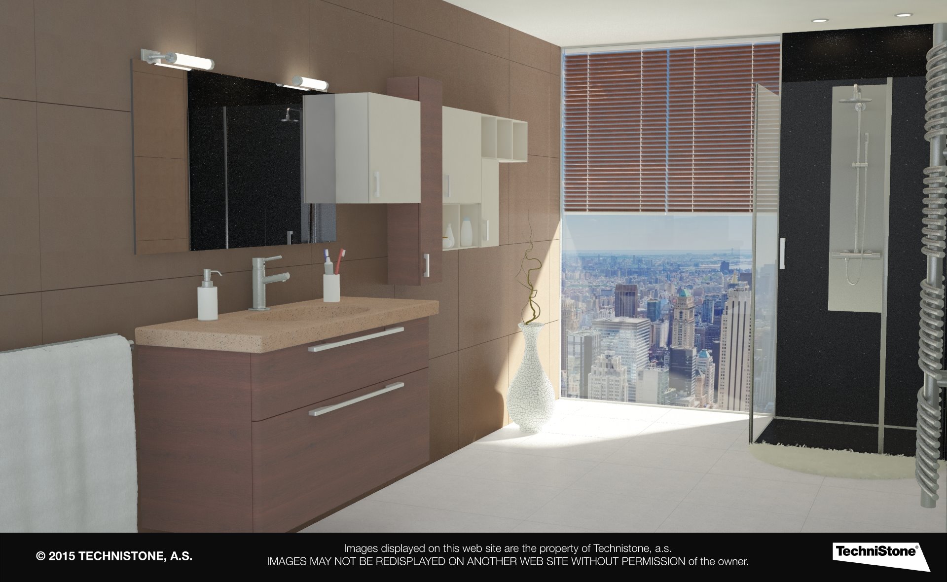 Modern bathroom