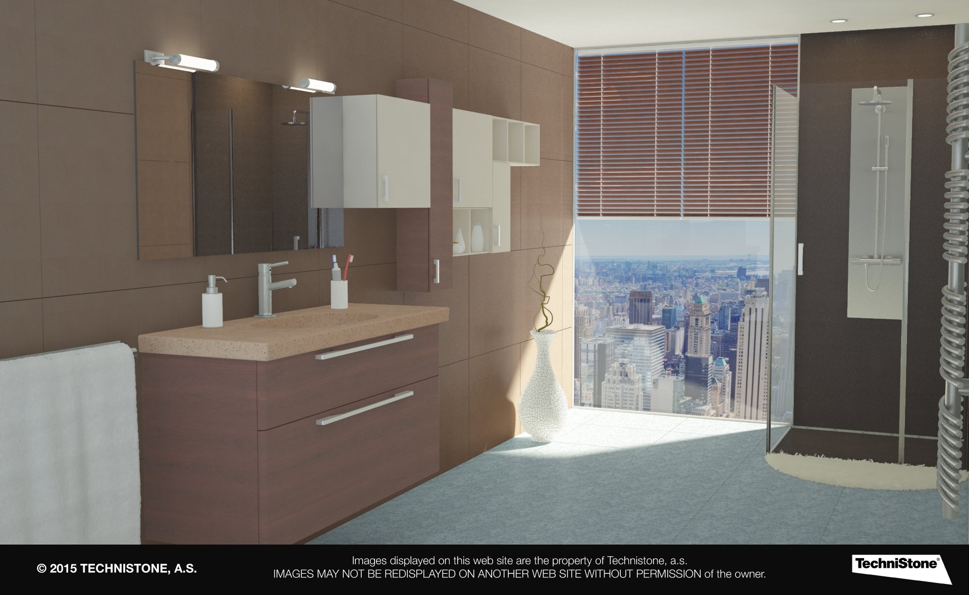 Modern bathroom