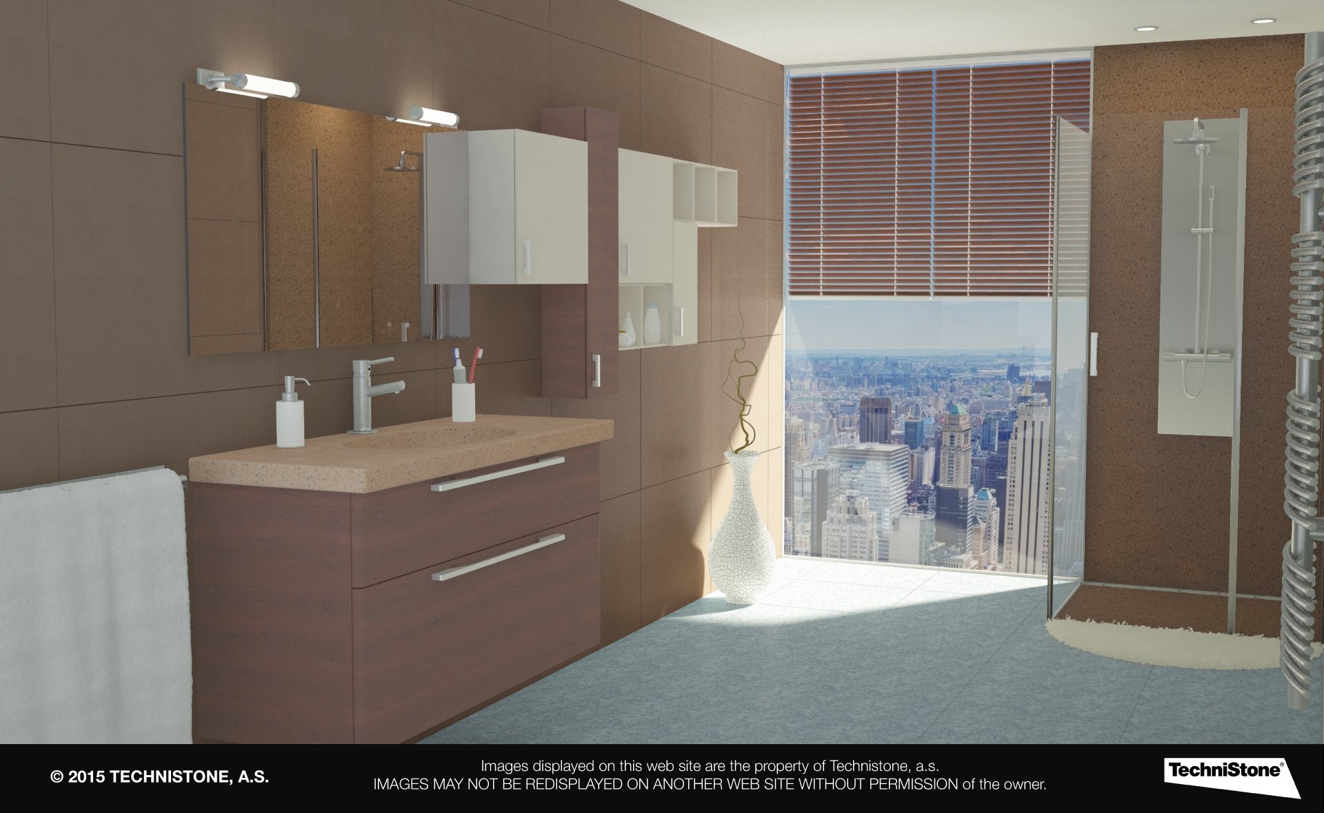 Modern bathroom