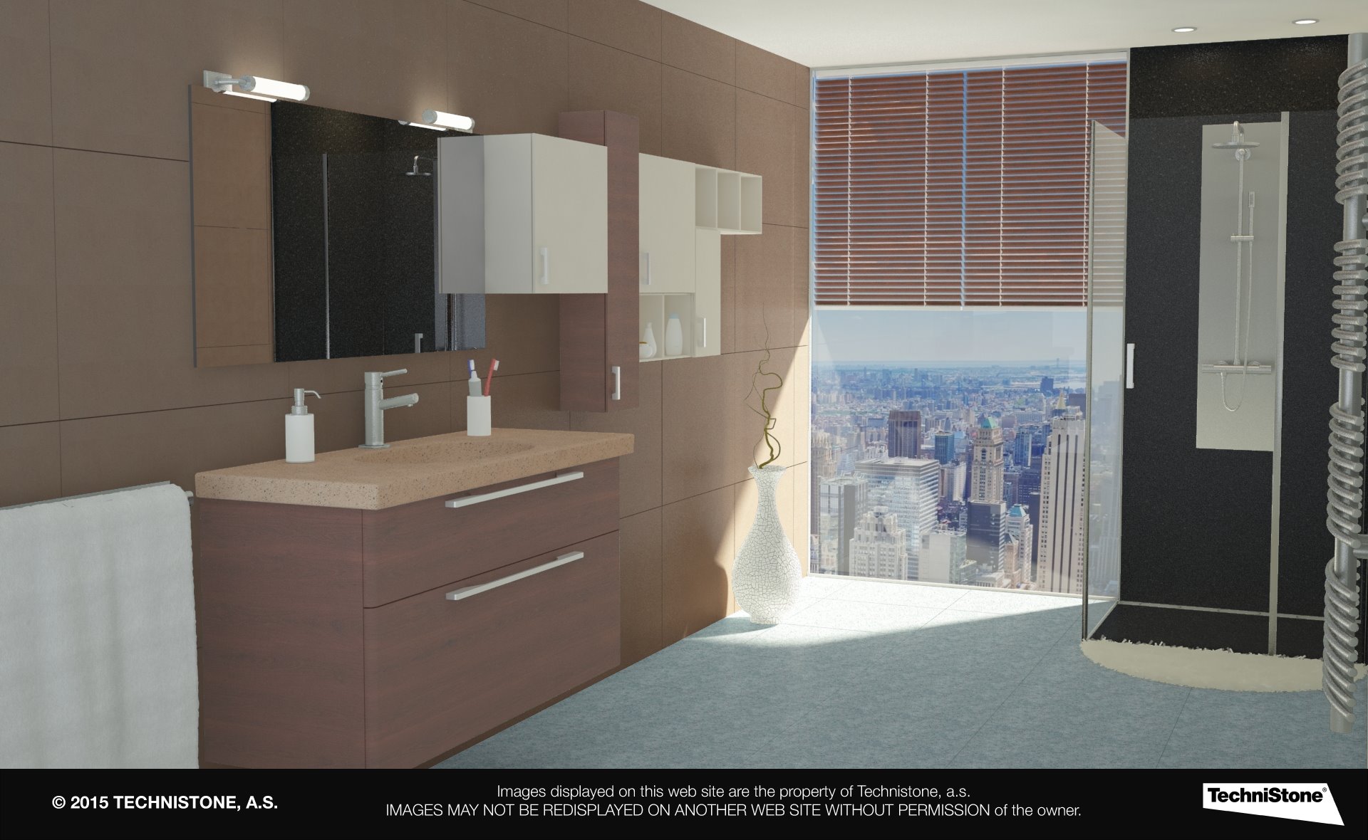 Modern bathroom