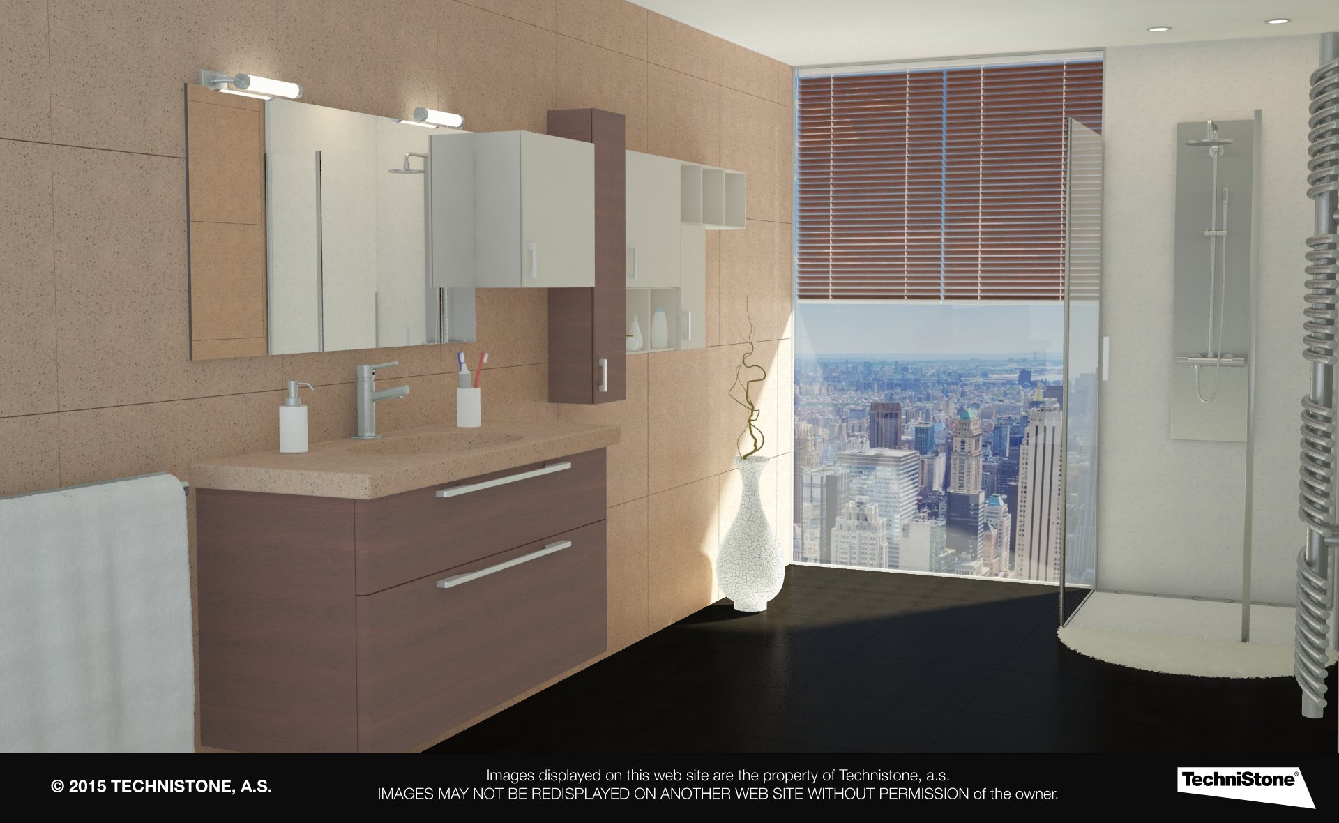 Modern bathroom
